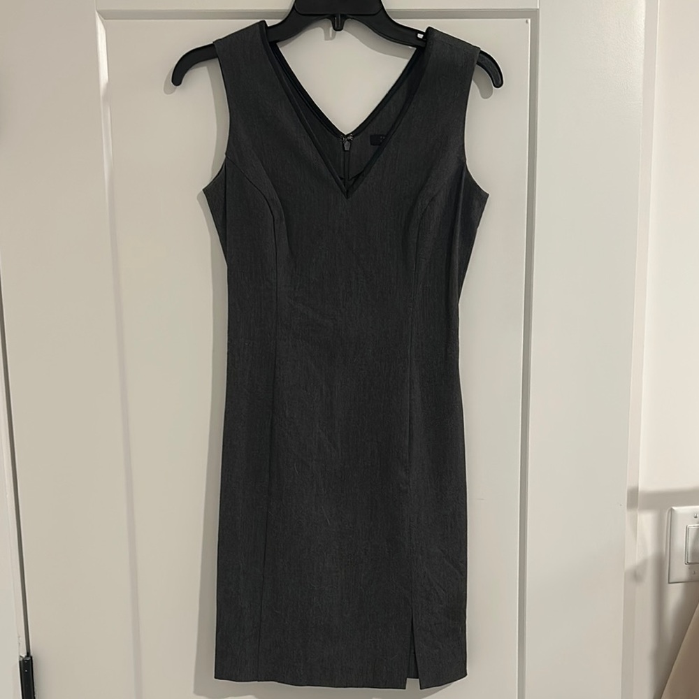 Gray Sleeveless Dress